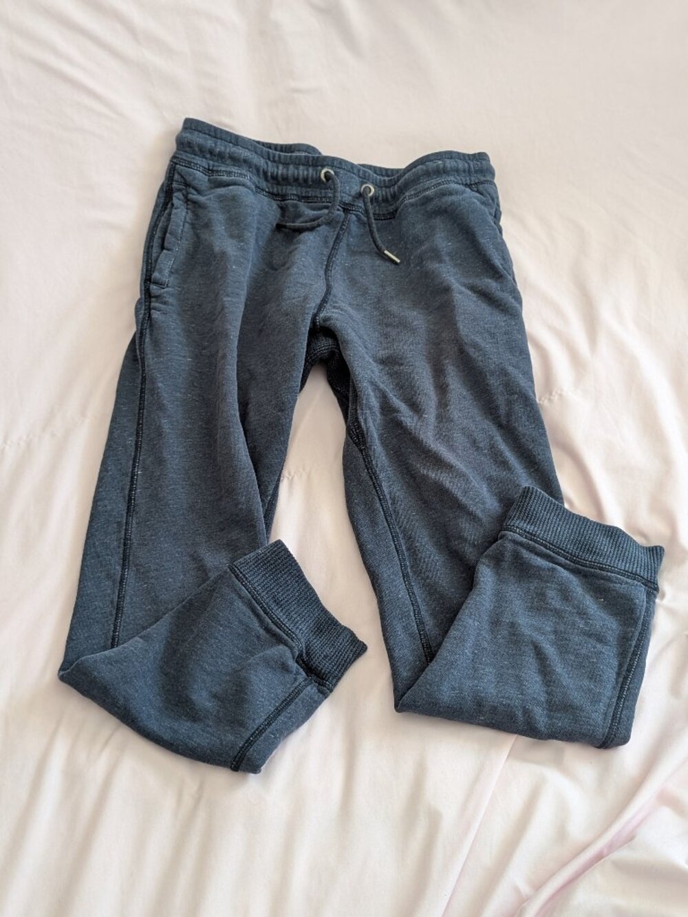 Diesel Blue Heathered Jogger Sweatpants Size M